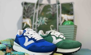 Basket VICTORIA bleu ou vert