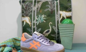 Basket ALPE violette et orange