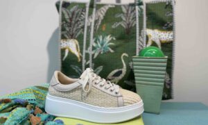 Basket STEP beige en raphia