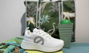Basket NO NAME carter jogger blanche