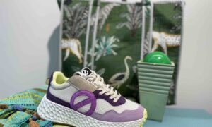 Basket NO NAME carter jogger violette