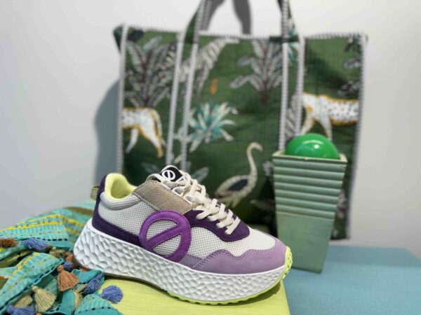 Basket NO NAME carter jogger violette