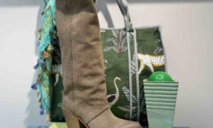 Botte METISSE taupe en nubuck