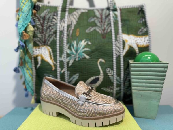 Mocassins TAMARIS semelle épaisse colorée