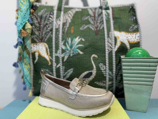 Mocassins-Baskets TAMARIS doré
