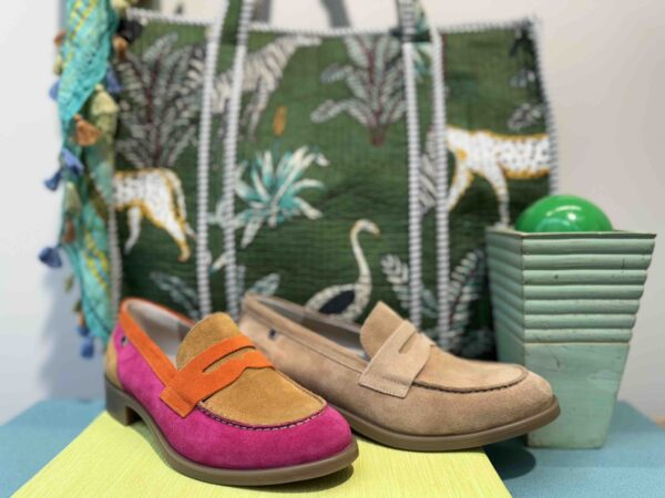 Mocassins DORKING beige ou coloré