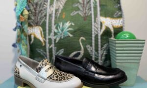 Mocassins DORKING noir ou léopard
