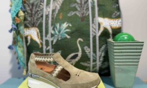Chaussures MAMZELLE nubuck kaki