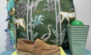 Mocassin ALIWEEL nubuck camel