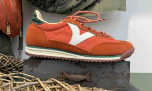 Basket VICTORIA orange et kaki