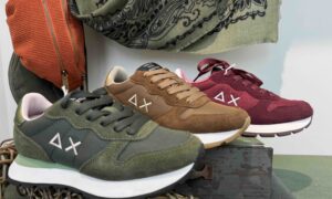 Basket SUN 68 bordeaux, camel ou kaki