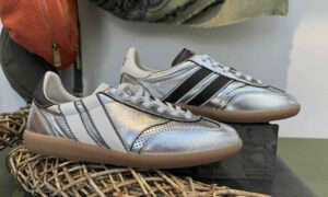 Basket CAVAL asymétrique argent