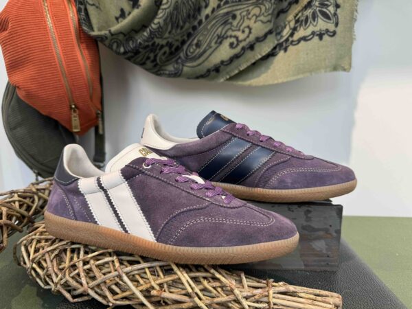 Basket CAVAL asymétrique prune