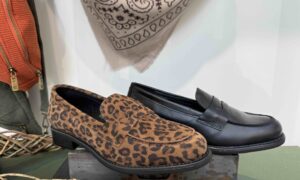 Mocassin WEDO leopard ou noir