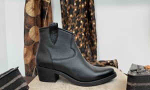 Tiag WEDO en cuir noir