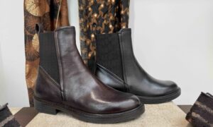 Cavalière MJUS en cuir noire ou chocolat