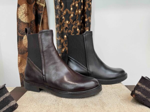 Cavalière MJUS en cuir noire ou chocolat