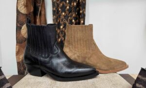 Tiag ALPE en cuir noir ou nubuck beige