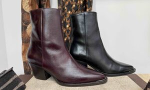 Tiag MAROLI en cuir noir ou bordeaux