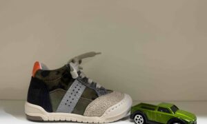 Basket BOPY montante à lacets + zip avec différents motifs