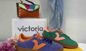 Basket VICTORIA : vert et rose ou orange et violet