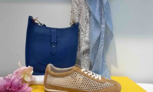 Basket REQINS perforée : beige