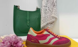 Basket MRP semelle fine : rose