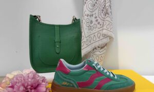 Basket MRP semelle fine : vert